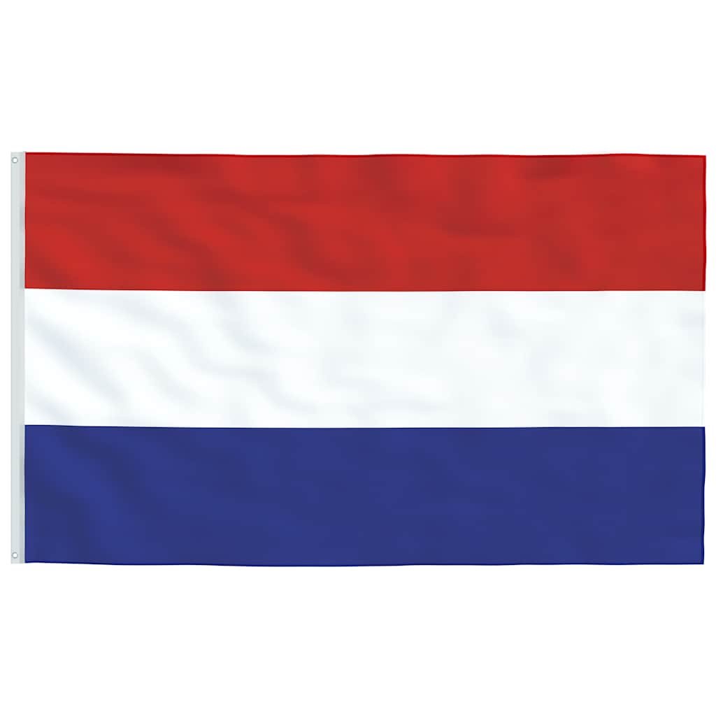 Vlag met vlaggenmast Nederland 5,5 m aluminium is nu te koop bij PeponiXL, paradijselijk wonen!