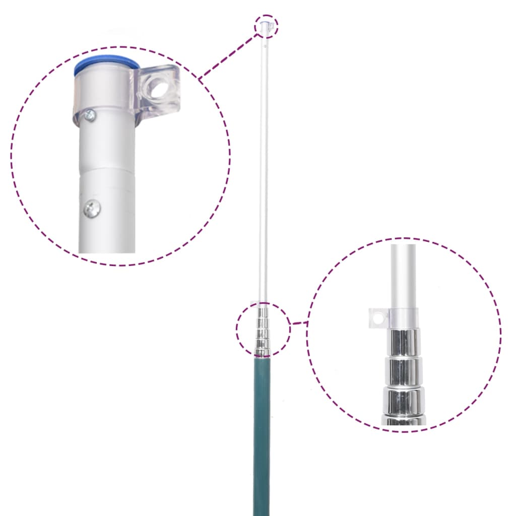 Vlag met vlaggenmast Verenigd Koninkrijk 5,5 m aluminium is nu te koop bij PeponiXL, paradijselijk wonen!