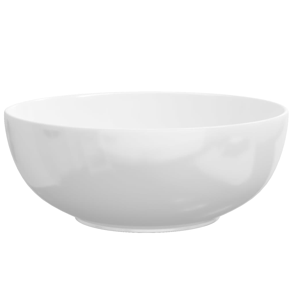 Wasbak 44x17 cm rond keramiek wit is nu te koop bij PeponiXL, paradijselijk wonen!