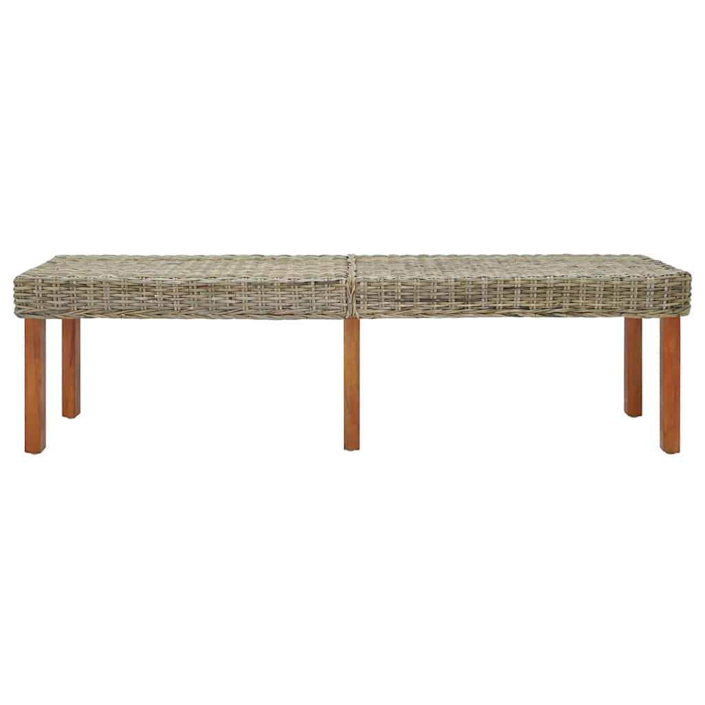 Bank Naturel 160 x 35 x 45 cm Massief Mango Hout is nu te koop bij PeponiXL, paradijselijk wonen!