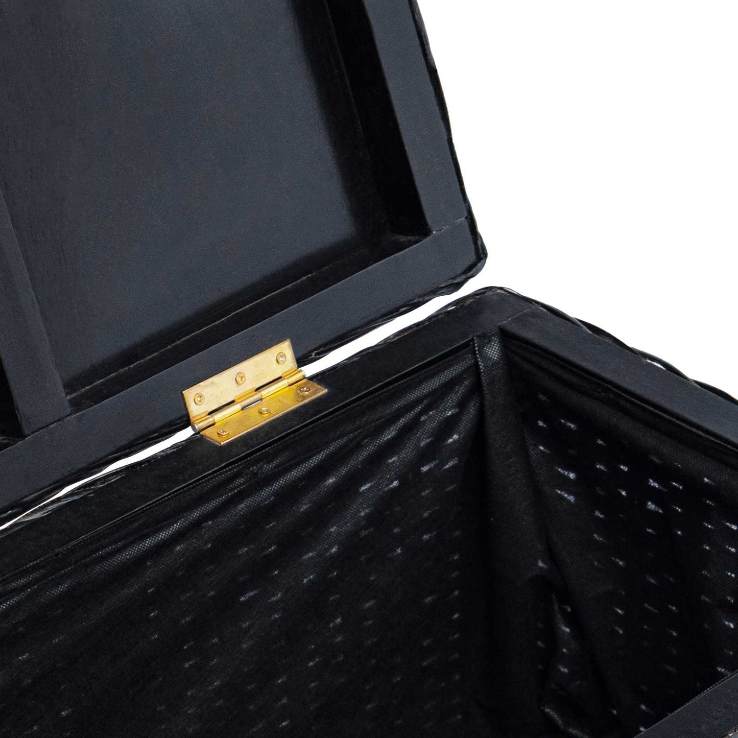 Opbergbox met opslag Zwart 110 x 35 x 45 cm is nu te koop bij PeponiXL, paradijselijk wonen!