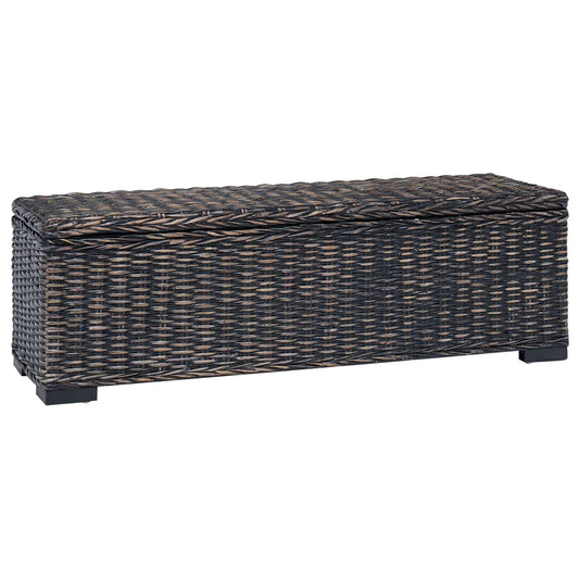 Opbergbox met opslag Zwart 110 x 35 x 45 cm is nu te koop bij PeponiXL, paradijselijk wonen!