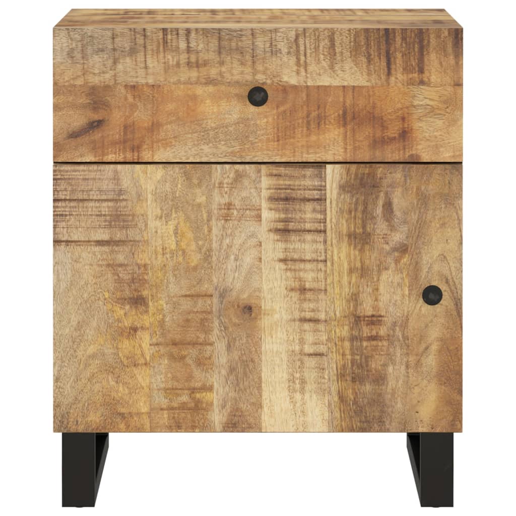 Nachtkastjes 50x33x60 cm massief mangohout en bewerkt hout is nu te koop bij PeponiXL, paradijselijk wonen!