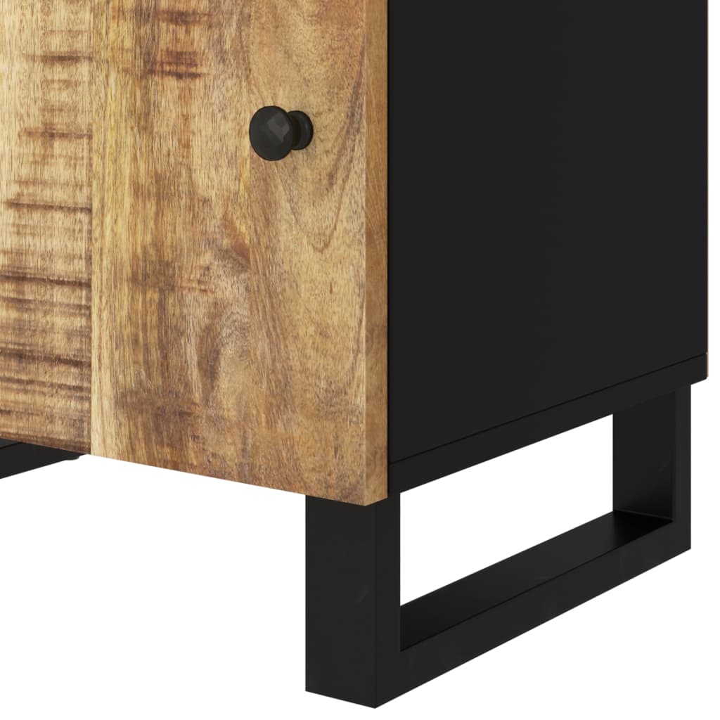 Nachtkastjes 50x33x60 cm massief mangohout en bewerkt hout is nu te koop bij PeponiXL, paradijselijk wonen!