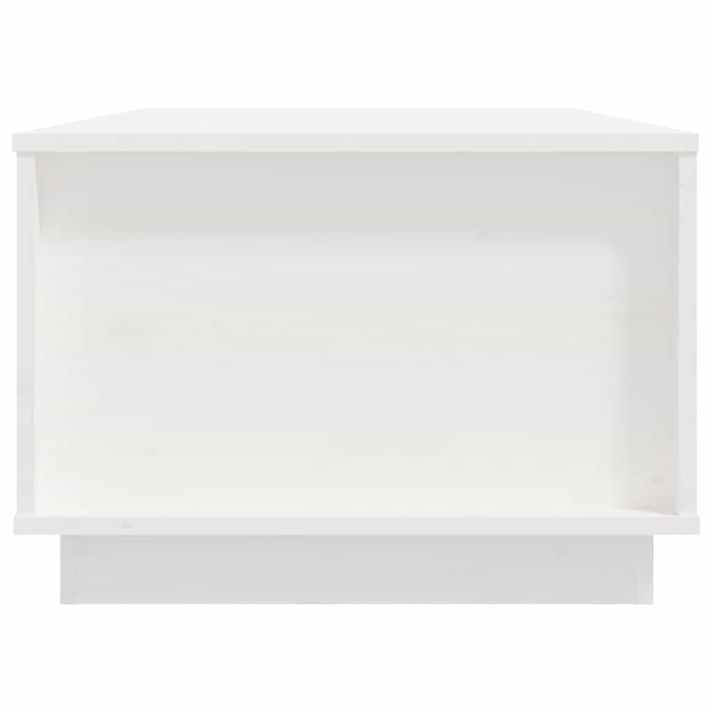 Salontafel 100x50x35 cm massief grenenhout wit is nu te koop bij PeponiXL, paradijselijk wonen!