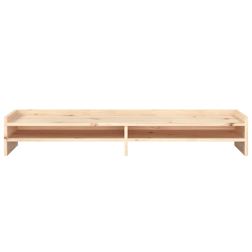 Monitorstandaard 100x24x16 cm massief grenenhout is nu te koop bij PeponiXL, paradijselijk wonen!