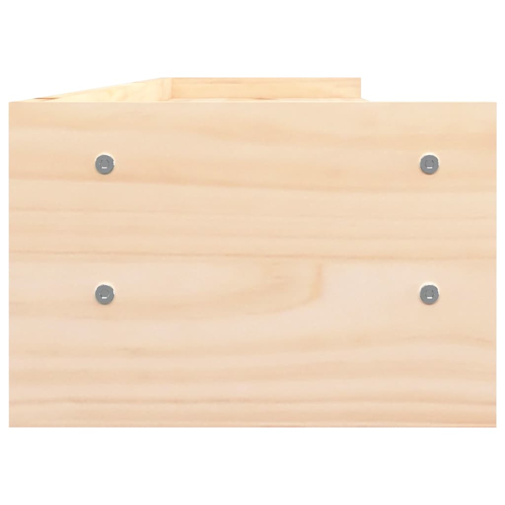 Monitorstandaard 100x24x16 cm massief grenenhout is nu te koop bij PeponiXL, paradijselijk wonen!