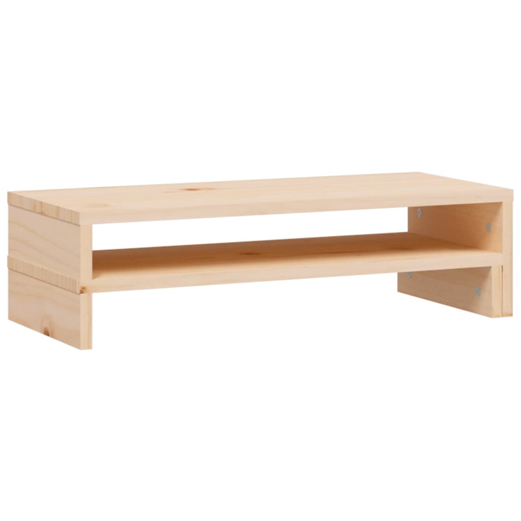 Monitorstandaard (52-101)x22x14 cm massief grenenhout is nu te koop bij PeponiXL, paradijselijk wonen!