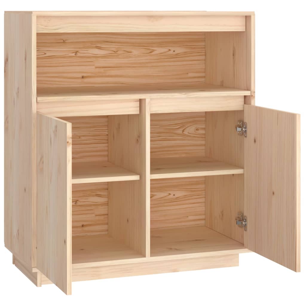 Dressoir 70x34x80 cm massief grenenhout is nu te koop bij PeponiXL, paradijselijk wonen!