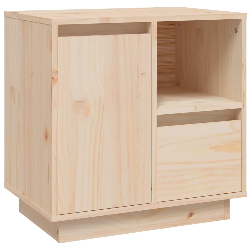 Nachtkastje 50x34x50 cm massief grenenhout is nu te koop bij PeponiXL, paradijselijk wonen!
