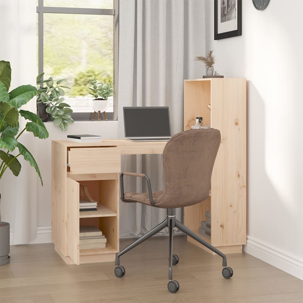 Bureau 110x53x117 cm massief grenenhout is nu te koop bij PeponiXL, paradijselijk wonen!