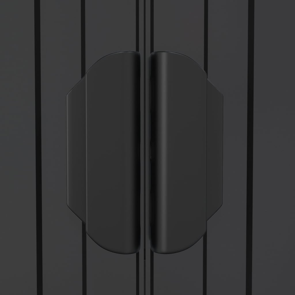 Tuinschuur 192x523x223 cm gegalvaniseerd staal antracietkleurig is nu te koop bij PeponiXL, paradijselijk wonen!