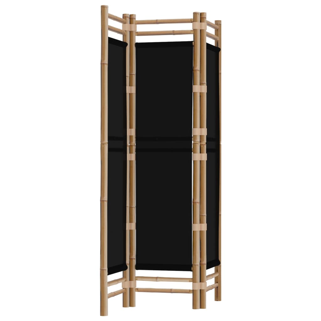 Kamerscherm 3-panelen inklapbaar 120 cm bamboe en canvas is nu te koop bij PeponiXL, paradijselijk wonen!