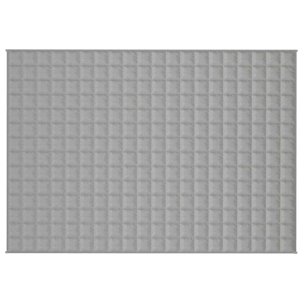 Verzwaringsdeken 138x200 cm 6 kg stof grijs is nu te koop bij PeponiXL, paradijselijk wonen!