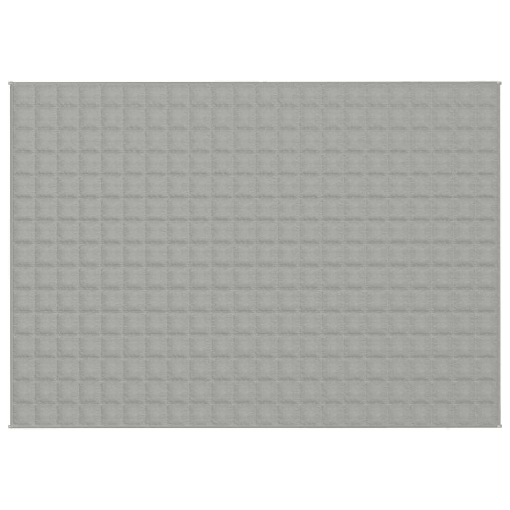 Verzwaringsdeken 155x220 cm 7 kg stof grijs is nu te koop bij PeponiXL, paradijselijk wonen!
