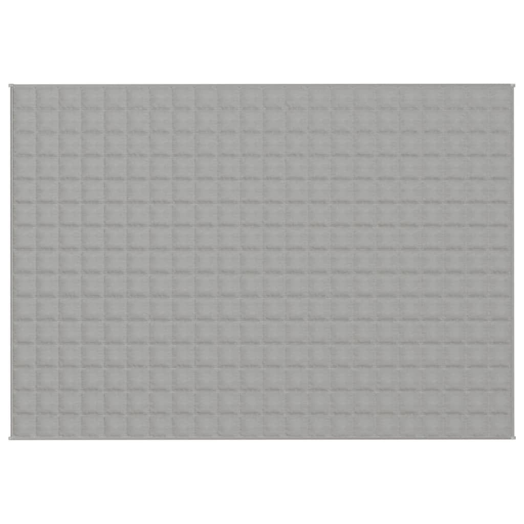 Verzwaringsdeken 155x220 cm 11 kg stof grijs is nu te koop bij PeponiXL, paradijselijk wonen!