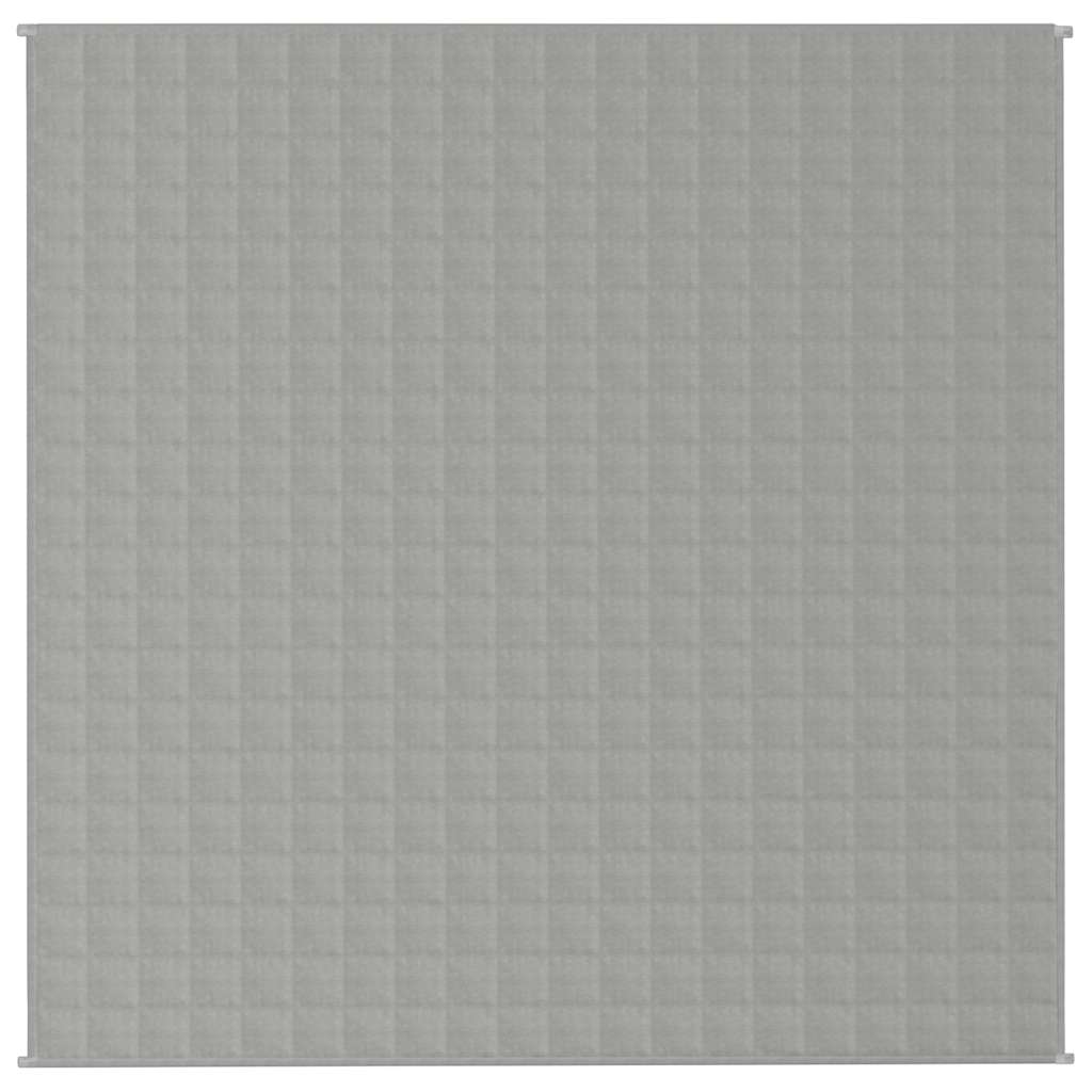 Verzwaringsdeken 200x200 cm 13 kg stof grijs is nu te koop bij PeponiXL, paradijselijk wonen!
