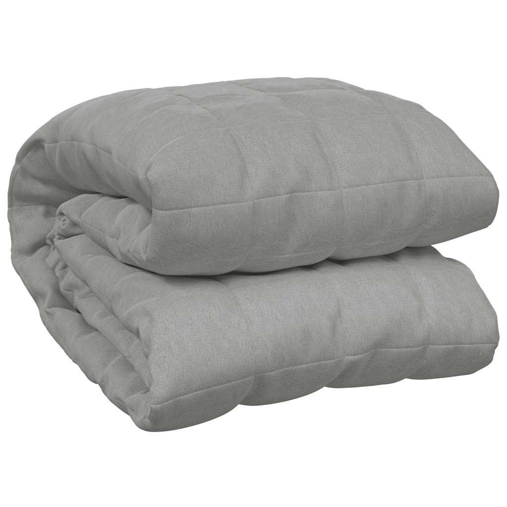 Verzwaringsdeken 200x225 cm 13 kg stof grijs is nu te koop bij PeponiXL, paradijselijk wonen!