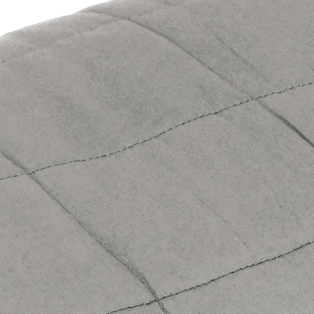 Verzwaringsdeken 200x225 cm 13 kg stof grijs is nu te koop bij PeponiXL, paradijselijk wonen!