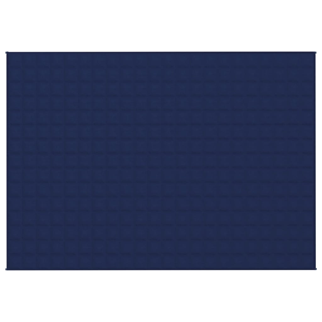 Verzwaringsdeken 155x220 cm 11 kg stof blauw is nu te koop bij PeponiXL, paradijselijk wonen!