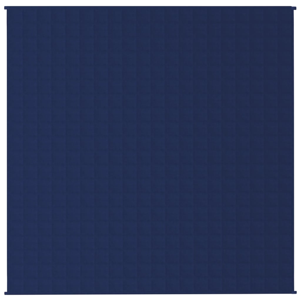Verzwaringsdeken 200x200 cm 13 kg stof blauw is nu te koop bij PeponiXL, paradijselijk wonen!