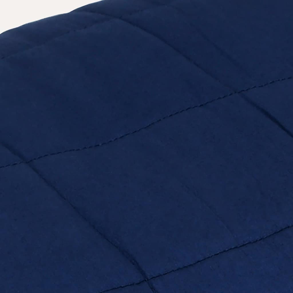 Verzwaringsdeken 200x200 cm 13 kg stof blauw is nu te koop bij PeponiXL, paradijselijk wonen!