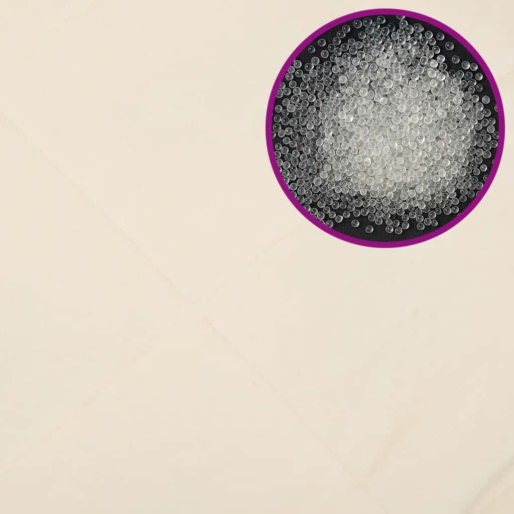 Verzwaringsdeken 120x180 cm 9 kg stof lichtcrèmekleurig is nu te koop bij PeponiXL, paradijselijk wonen!