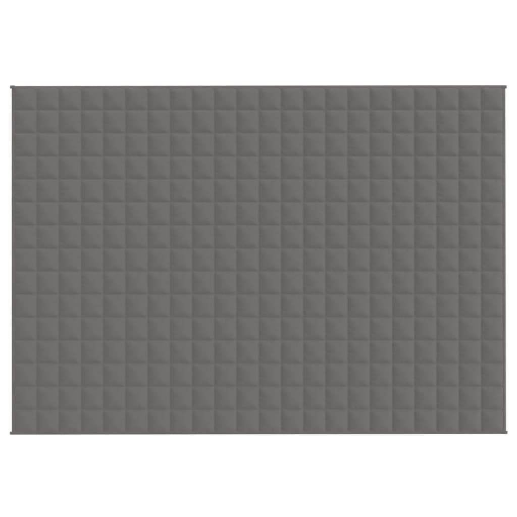 Verzwaringsdeken 155x220 cm 11 kg stof grijs is nu te koop bij PeponiXL, paradijselijk wonen!