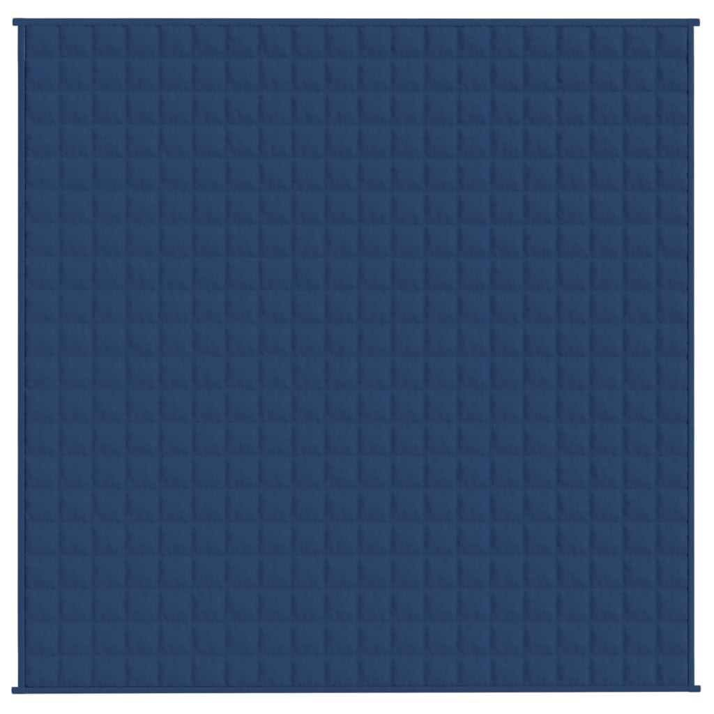 Verzwaringsdeken 200x200 cm 9 kg stof blauw is nu te koop bij PeponiXL, paradijselijk wonen!