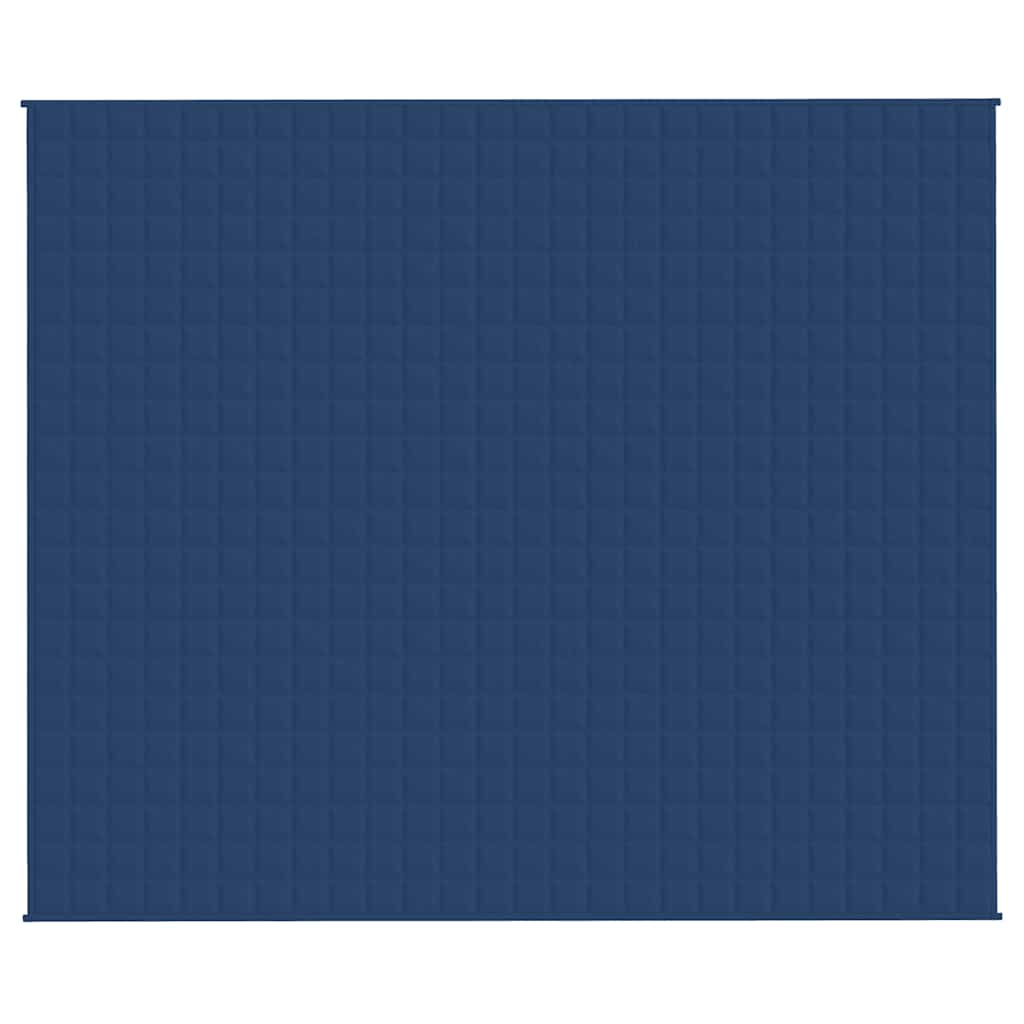 Verzwaringsdeken 220x260 cm 11 kg stof blauw is nu te koop bij PeponiXL, paradijselijk wonen!
