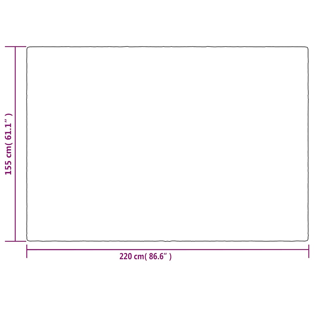 Verzwaringsdeken met hoes 155x220 cm 7 kg stof grijs is nu te koop bij PeponiXL, paradijselijk wonen!