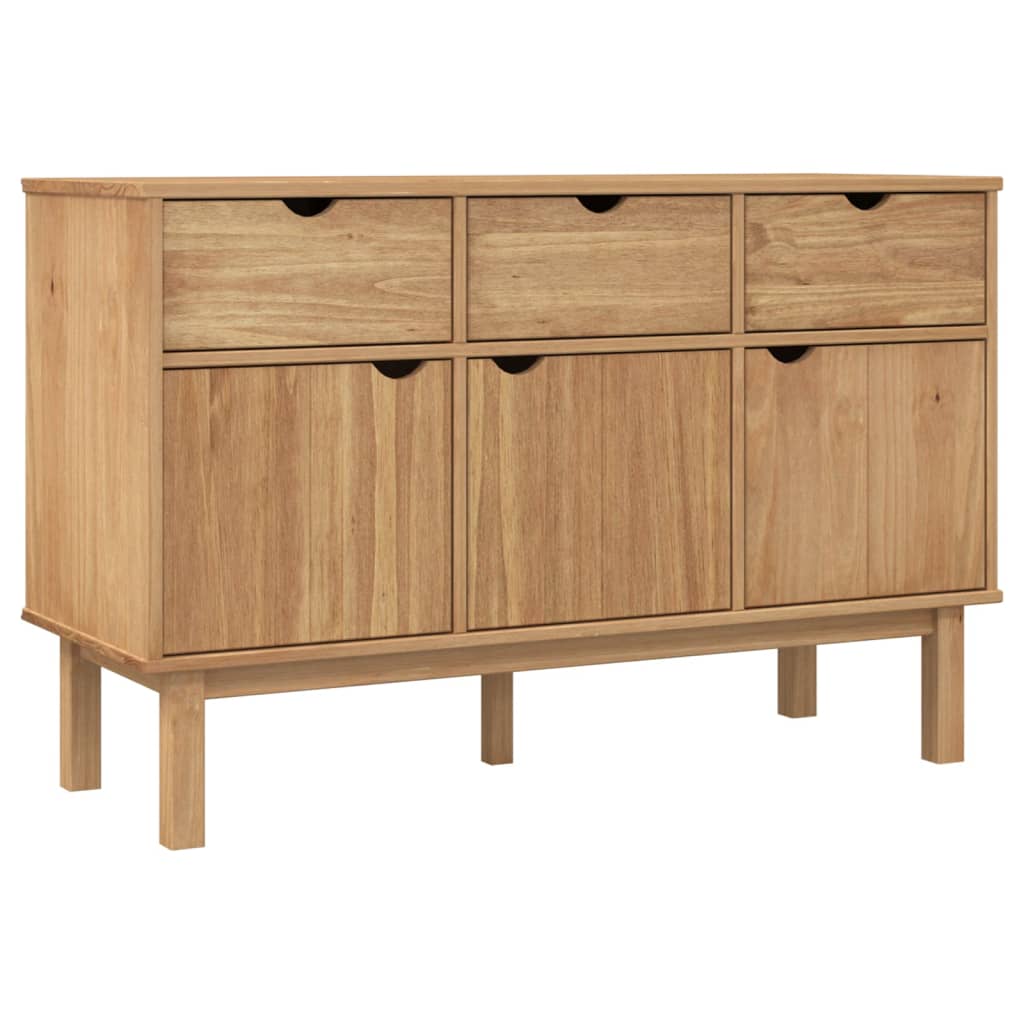 Dressoir OTTA 114x43x73,5 cm massief grenenhout is nu te koop bij PeponiXL, paradijselijk wonen!