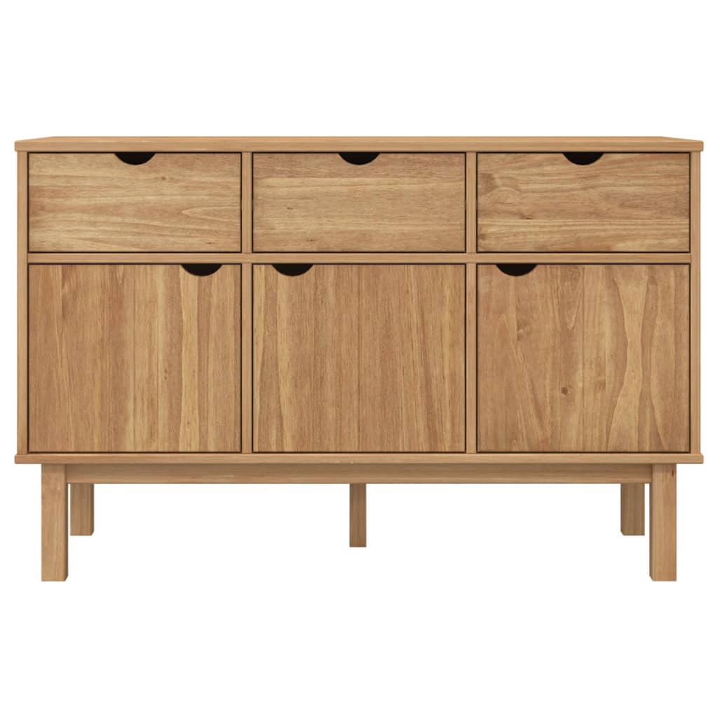 Dressoir OTTA 114x43x73,5 cm massief grenenhout is nu te koop bij PeponiXL, paradijselijk wonen!