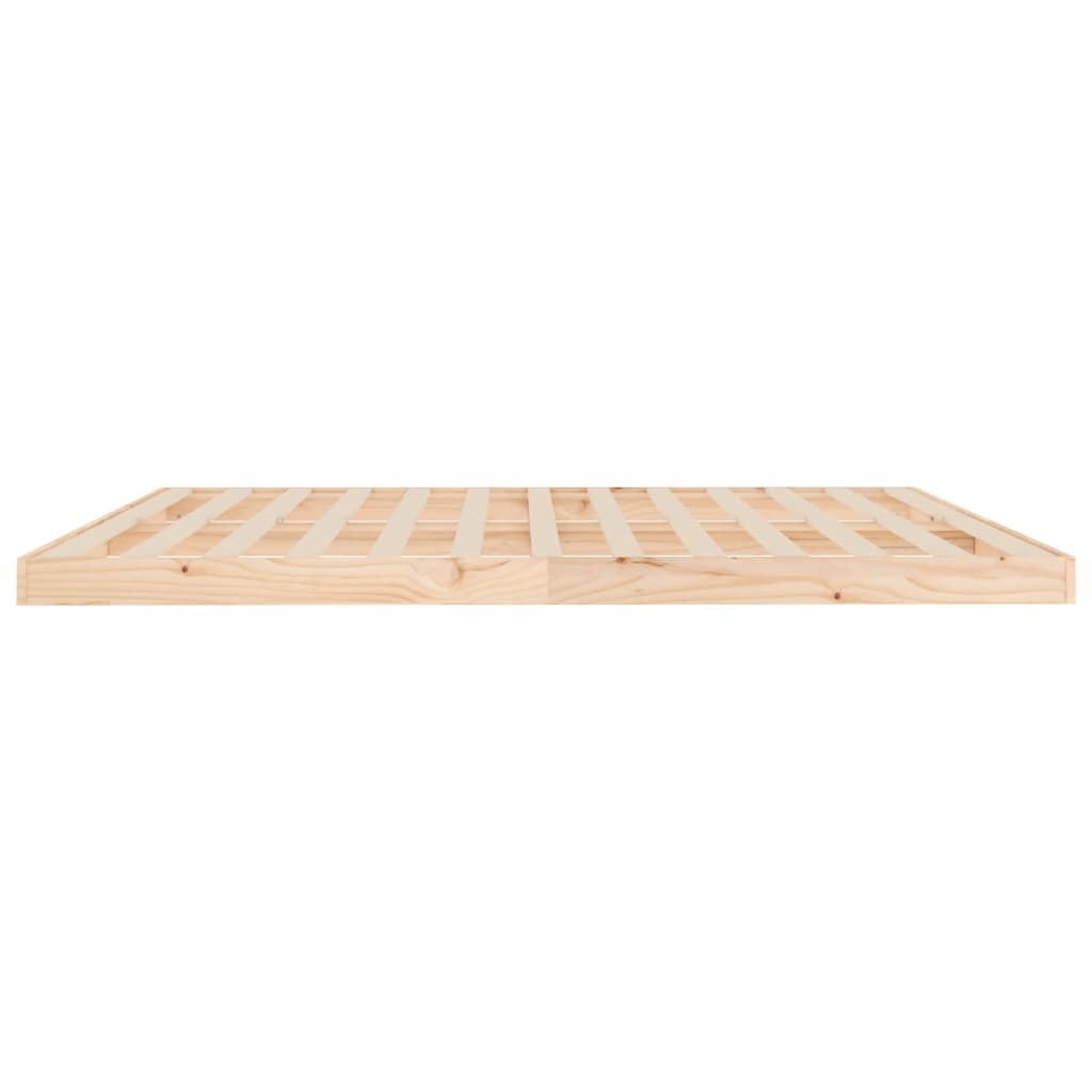 Bedframe massief grenenhout 200x200 cm is nu te koop bij PeponiXL, paradijselijk wonen!