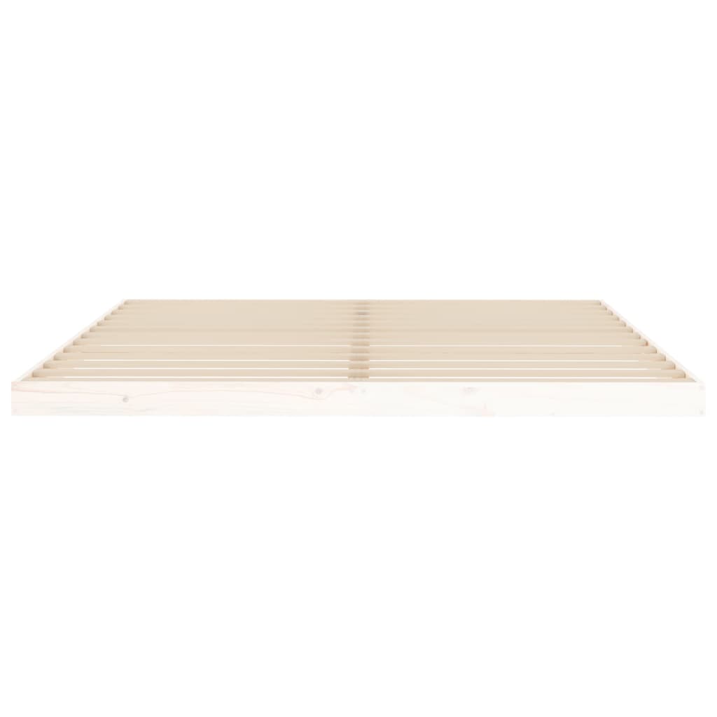 Bedframe massief grenenhout wit 180x200 cm is nu te koop bij PeponiXL, paradijselijk wonen!