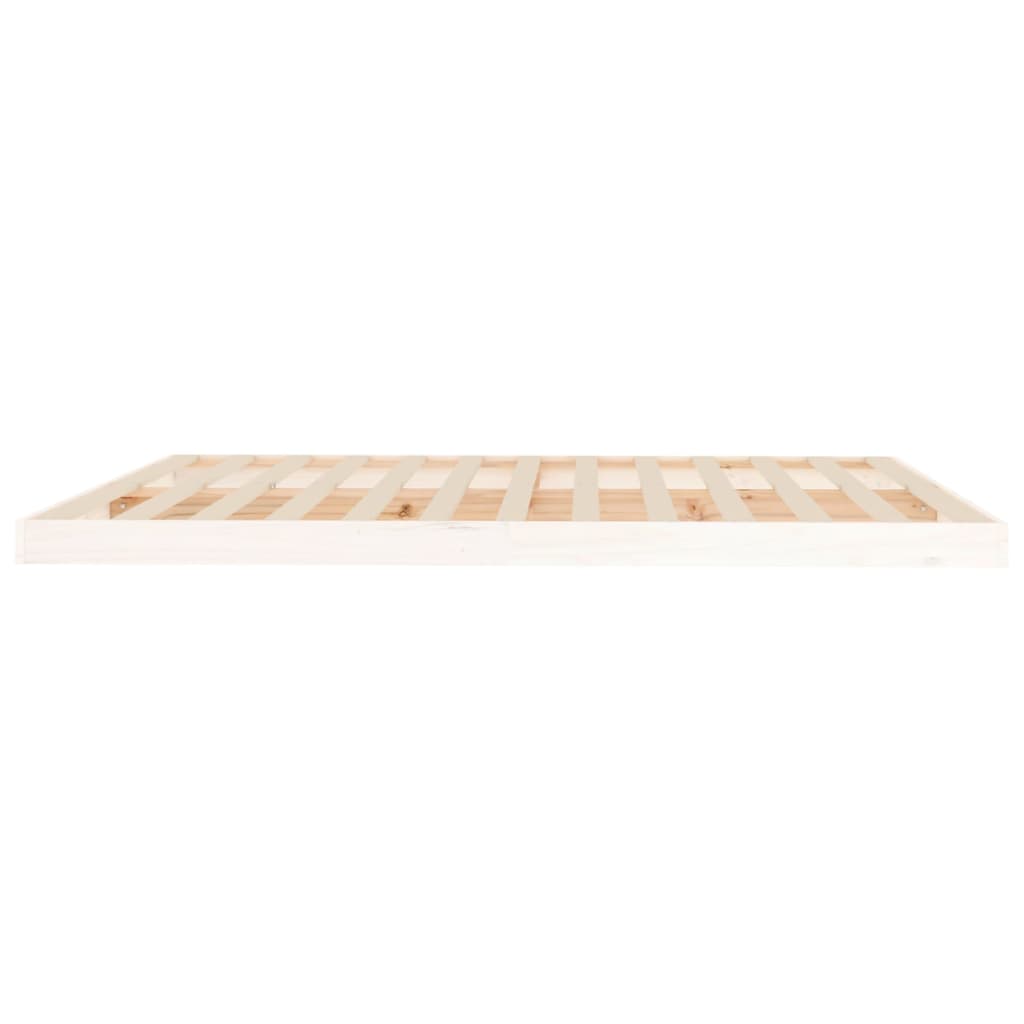 Bedframe massief grenenhout wit 180x200 cm is nu te koop bij PeponiXL, paradijselijk wonen!