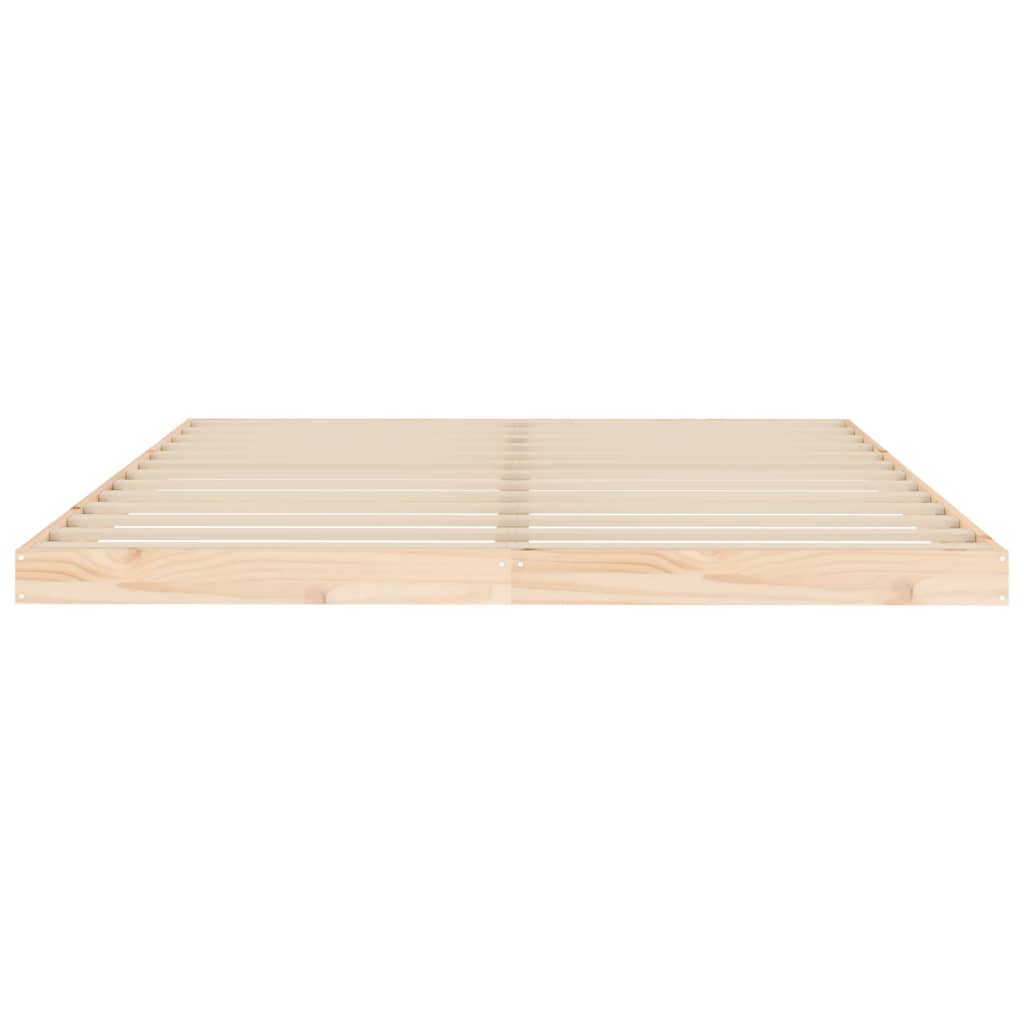 Bedframe massief grenenhout 160x200 cm is nu te koop bij PeponiXL, paradijselijk wonen!