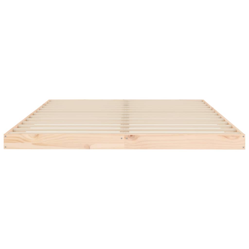 Bedframe massief grenenhout 140x200 cm is nu te koop bij PeponiXL, paradijselijk wonen!
