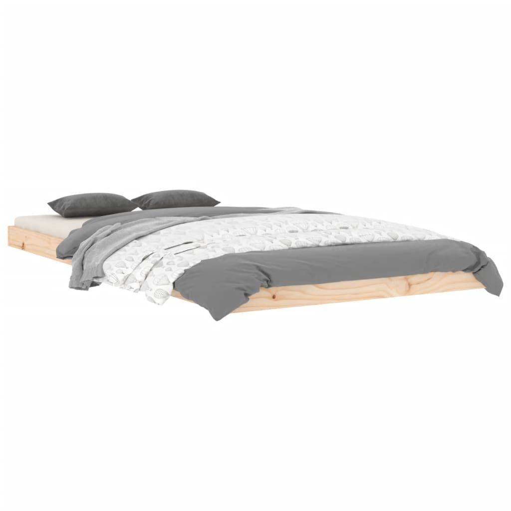 Bedframe massief grenenhout 100x200 cm is nu te koop bij PeponiXL, paradijselijk wonen!