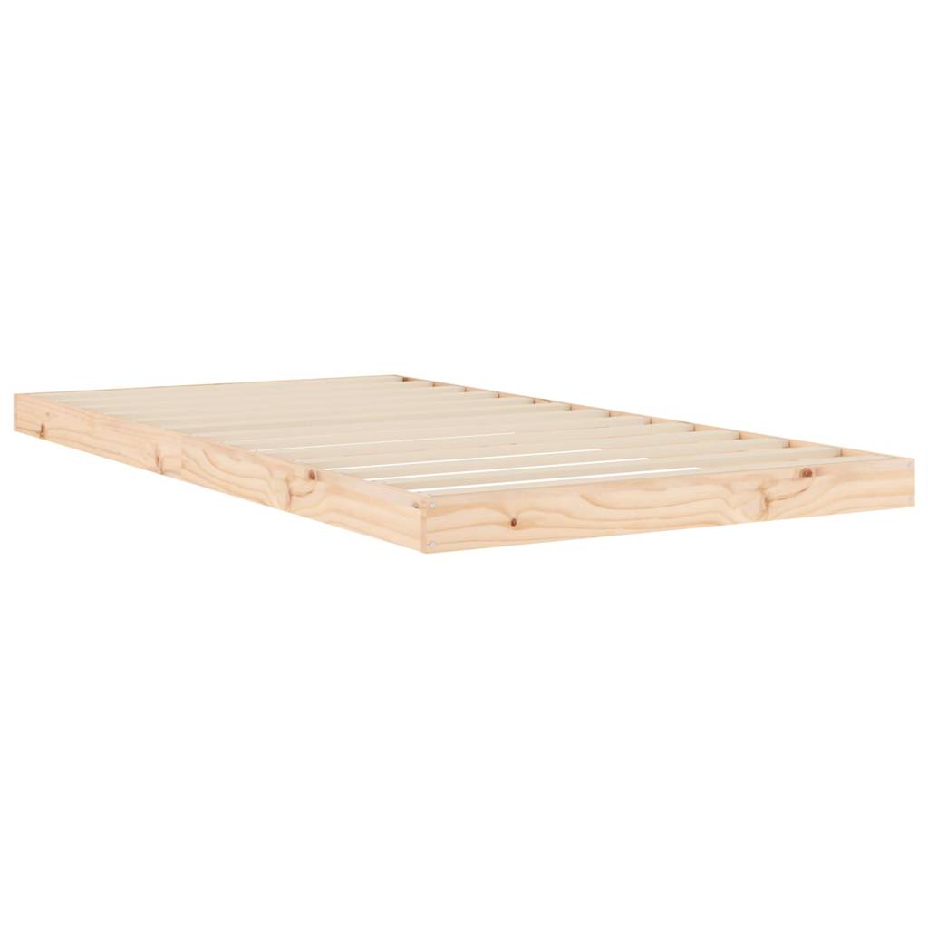 Bedframe massief grenenhout 100x200 cm is nu te koop bij PeponiXL, paradijselijk wonen!