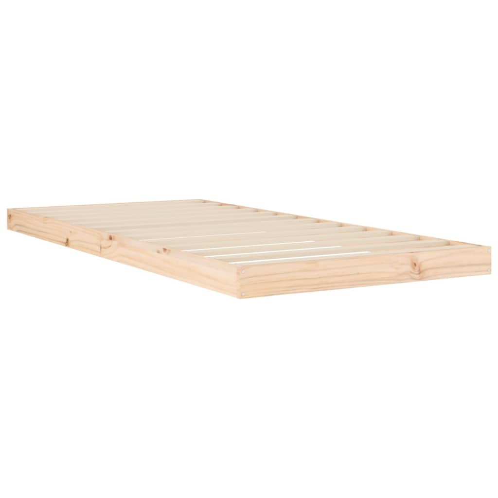 Bedframe massief grenenhout 90x200 cm is nu te koop bij PeponiXL, paradijselijk wonen!