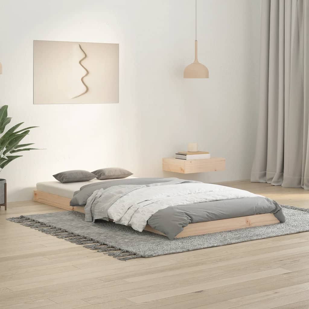 Bedframe massief grenenhout 90x200 cm is nu te koop bij PeponiXL, paradijselijk wonen!