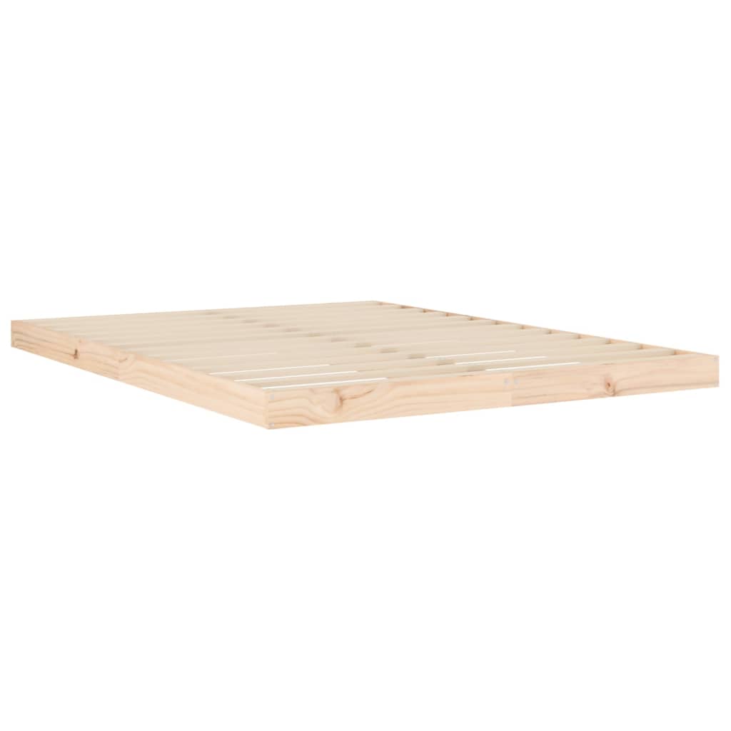 Bedframe massief grenenhout 140x190 cm is nu te koop bij PeponiXL, paradijselijk wonen!