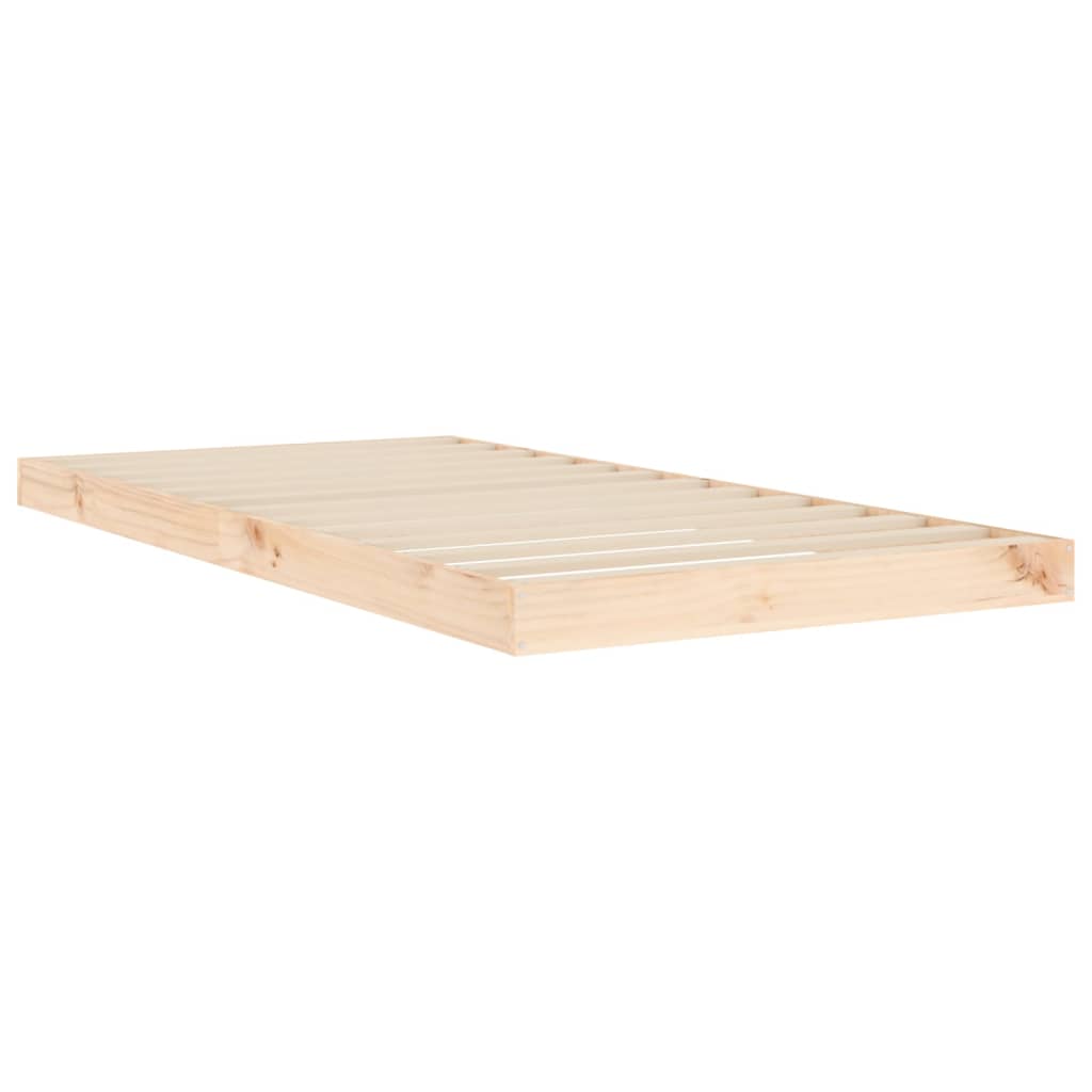 Bedframe massief grenenhout 90x190 cm is nu te koop bij PeponiXL, paradijselijk wonen!