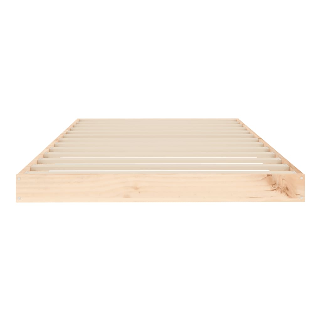 Bedframe massief grenenhout 90x190 cm is nu te koop bij PeponiXL, paradijselijk wonen!