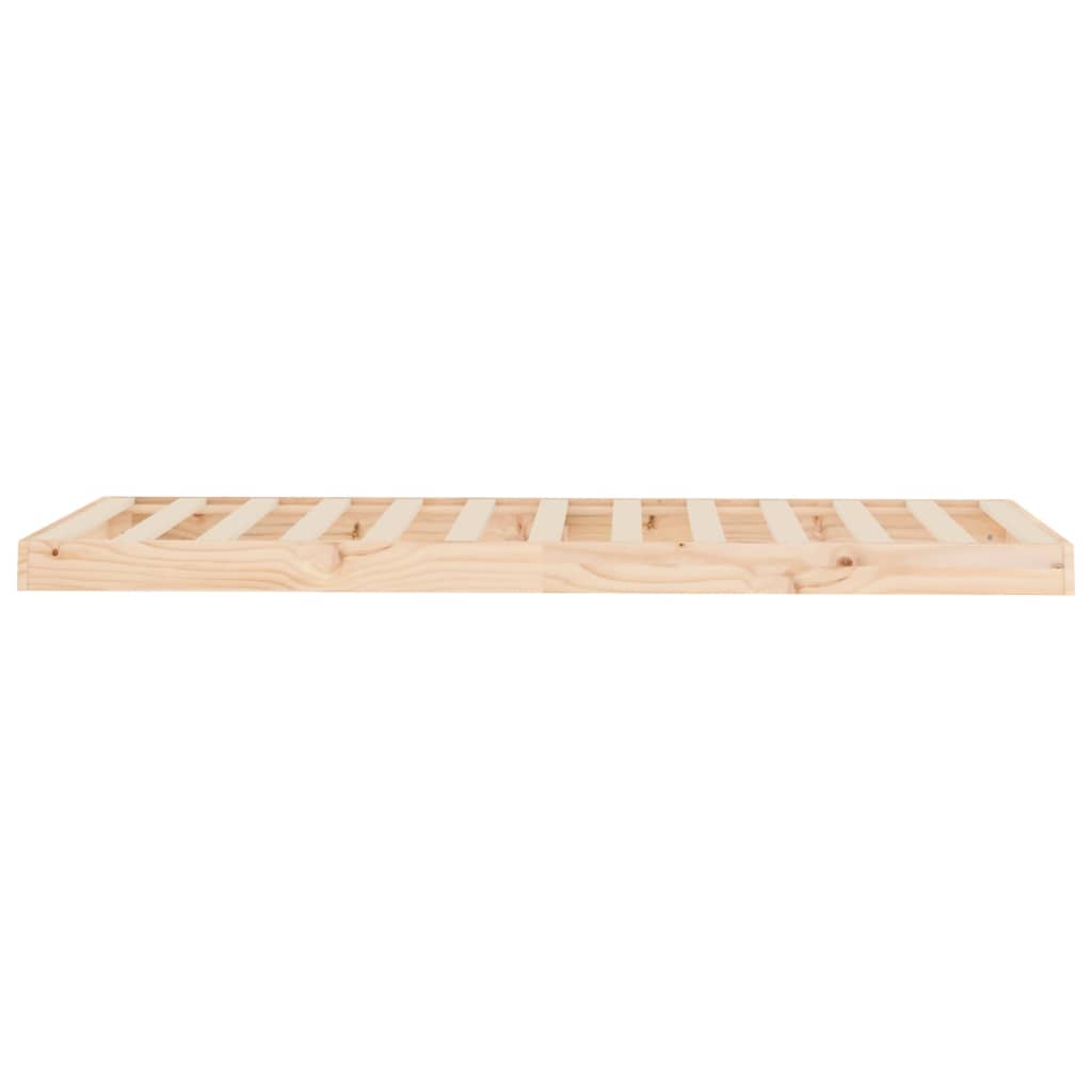 Bedframe massief grenenhout 75x190 cm is nu te koop bij PeponiXL, paradijselijk wonen!