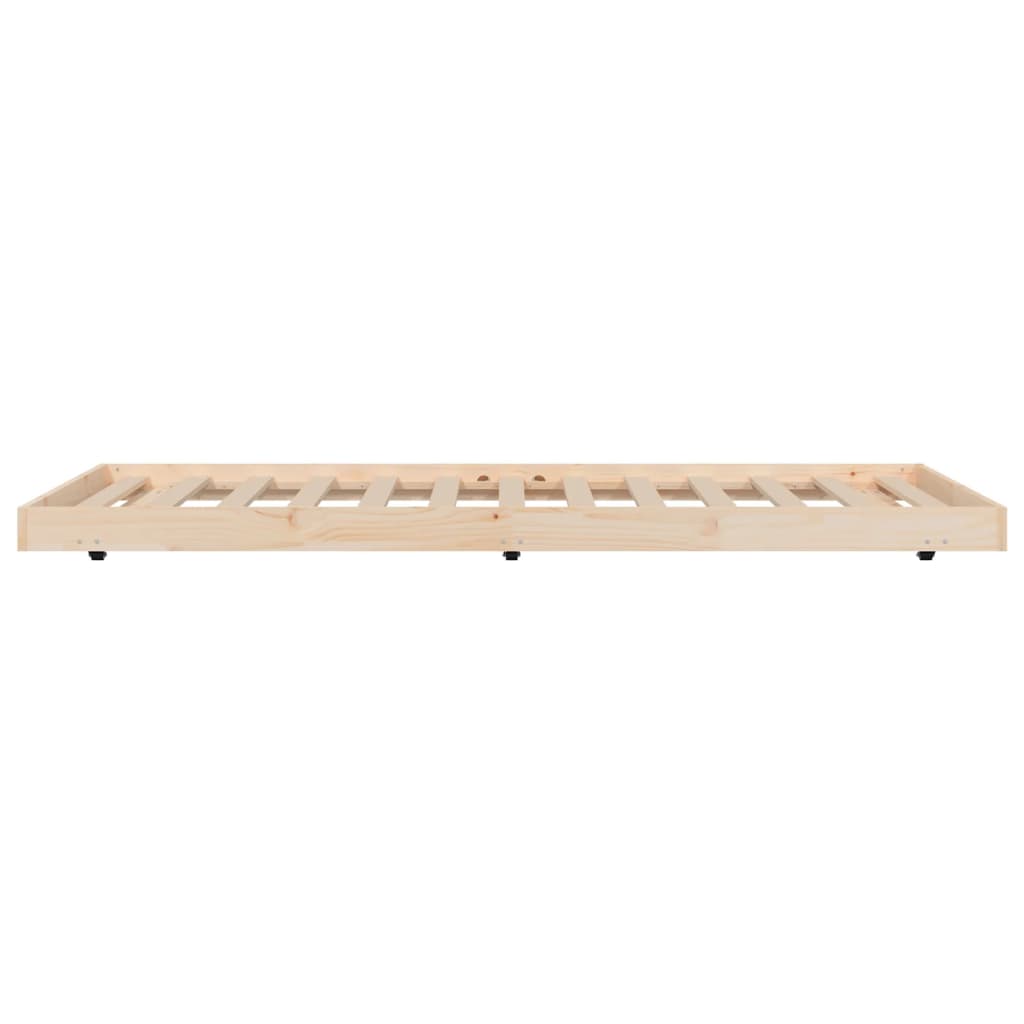 Bedframe zonder matras massief grenenhout 100x200 cm is nu te koop bij PeponiXL, paradijselijk wonen!