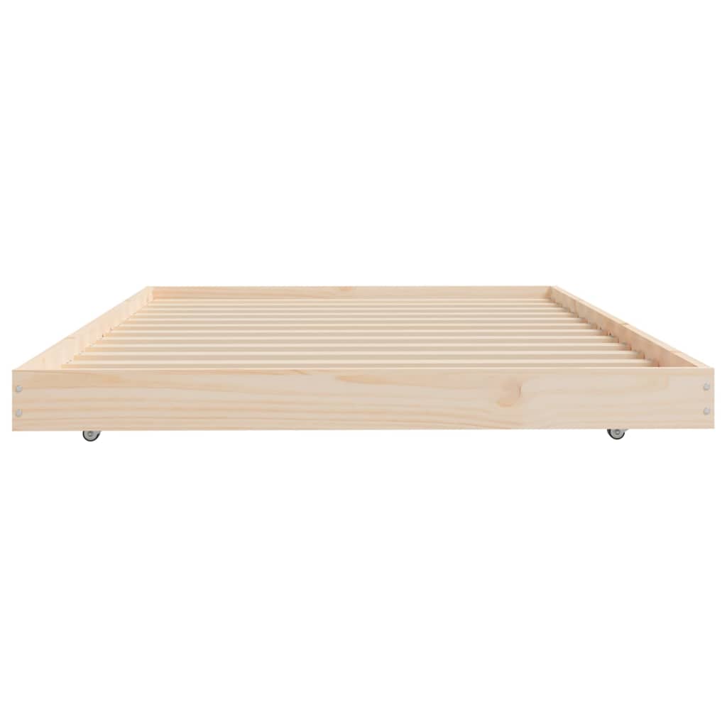 Bedframe zonder matras massief grenenhout 100x200 cm is nu te koop bij PeponiXL, paradijselijk wonen!