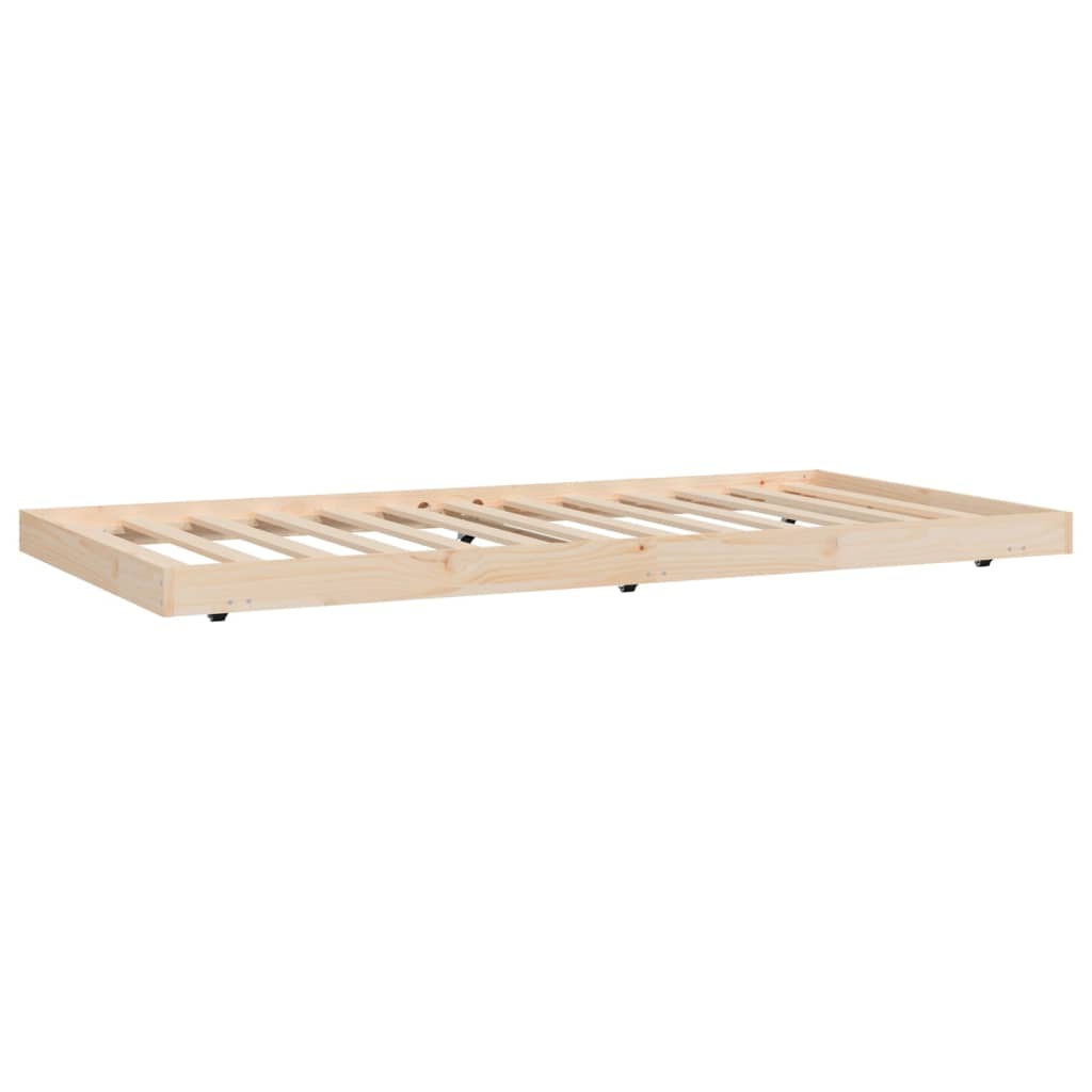 Bedframe zonder matras massief grenenhout 80x200 cm is nu te koop bij PeponiXL, paradijselijk wonen!