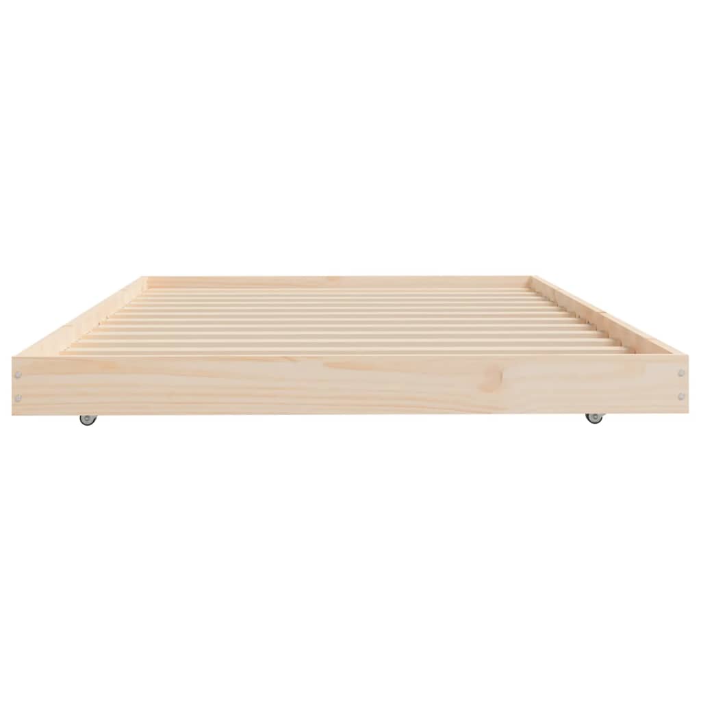 Bedframe zonder matras massief grenenhout 80x200 cm is nu te koop bij PeponiXL, paradijselijk wonen!